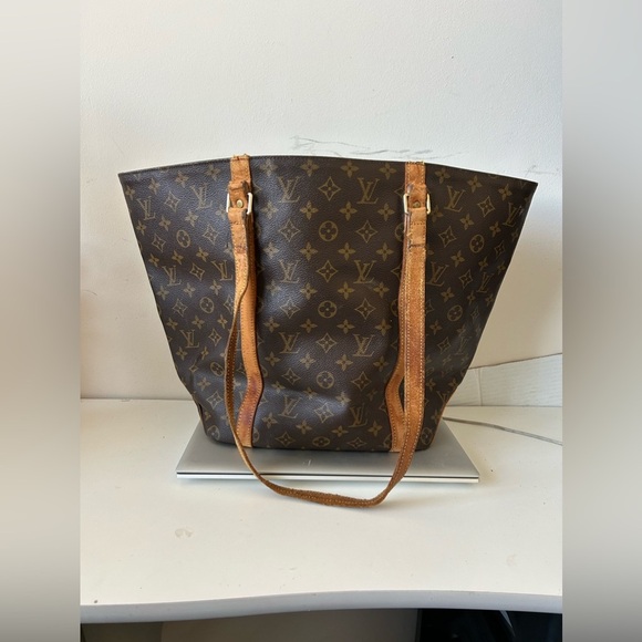 LOUIS VUITTON Monogram Sac Shopping Tote Bag
M51108 LV Auth 36323 SAME DAY SHIP - Picture 1 of 16